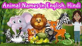 20 Animals Names Hindi and English| Animal name's