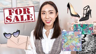 Luxury Vlog Sale *21 Items* (& Why I'm Selling Them) | YSL, Hermes, Louboutin, Valentino, Chanel...