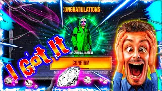 Green criminal bundles ||I got new Green criminal bundle how many diamonds 😱