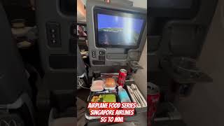 Airplane Food Series: SINGAPORE AIRLINES, SG TO MNL