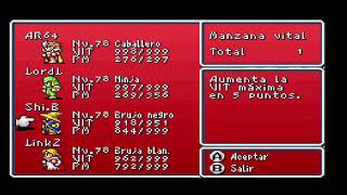 Jugando Final fantasy 1 Parte 20 Jefe: Dragon Dual