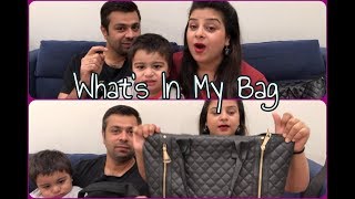 What's In My Bag | Not Just A Mom