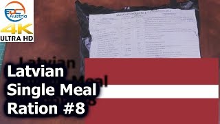 MRE Review - Huge Latvian Single Meal Ration #8 - Taste Test