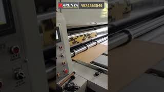 Karunya Brand Semi Automatic Chain feeder Printer Rotary Die cutter. 9524663546