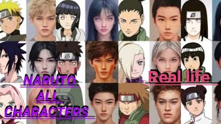 Naruto anime all characters in real life image #naruto #anime #massedit#tamill #trending#viralvideo