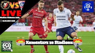 Widzew Łódź vs Górnik Zabrze- komentarz prosto ze stadionu