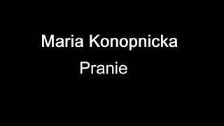 Maria Konopnicka Pranie