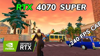 RTX 4070 Super + Ryzen 7 7800x3d Fortnite Reload | 240FPS Cap