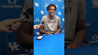 Quick chat with Amari Williams