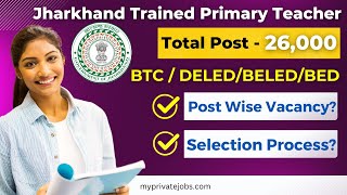 Jharkhand Teacher Vacancy 2023 | Jharkhand Teacher Vacancy 2023 Latest News | JSSC TGT Vacancy 2023