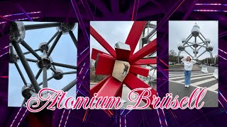 Brüksel Atomium ya-da Atom beren puluna degjek in owadan binalardan biri we  Disko yaly Müzey .