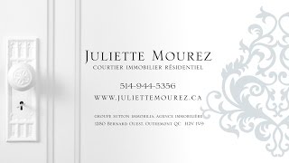 JULIETTE MOUREZ - 929 HARTLAND - OUTREMONT - MONTRÉAL - VISITE VIRTUELLE - VIDEO IMMOBILIER