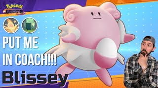 The BEST way to play a Melee Supporter!!! | Blissey | Pokemon Unite