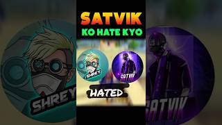 SATVIK & SHREY YT KO HATE KYO? 🥺|| #short #freefire