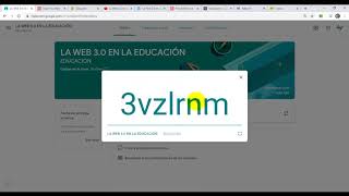 La Web 3.0 en la Educación - Google Classroom - Creación de Cursos