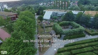 TUM Sommerfest 2017 StudentInnen Landschaftsarchitektur und Landschaftsplanung