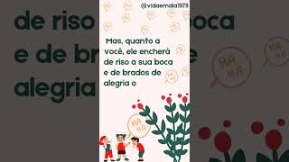 Um coração alegre é cheio de agradecimento. Seu sorriso traz alegria às outras pessoas. #Alegria