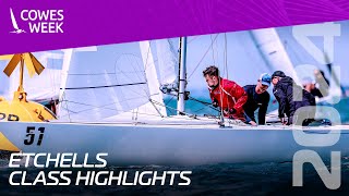 Etchells Class | Day 1 Start | Cowes Week 2024