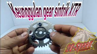 kelebihan pake gear sintrik XTR racing