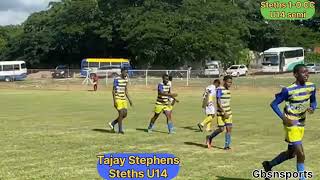 TAJAY STEPHENS GOAL VS CLARENDON COLLEGE U14 SEMI FINAL 2023