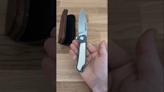 Orca 2.0 Frame Lock Flipper with Warthog Tusk Inlay (Serial #35) - M390 by Arno Bernard Sr.