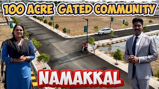 Land for sale in NAMAKKAL | VIP URBAN CENTRE | Premium gated community DTCP & RERA approved site