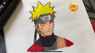 How to draw Naruto || anime drawing || naruto || #drawing #art #shorts #anime