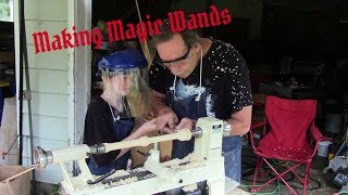 Making magic wands with Kent