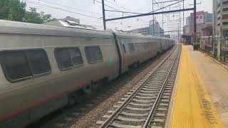 Acela Express Blazing By New Brunswick–Sweet Hornshow!!