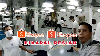 Shopee.... Shopee..... dikapal Pesiar, Vlog @suarnet