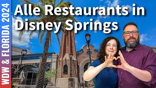 Alle Restaurants in Disney Springs + 3 Geheimtipps