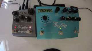 Ambient Guitar Soundscape #19 ( Strymon Big Sky, El Capistan & EBow )