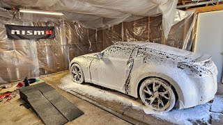 The 370z Gets MEGA Foam! - Washing the Z