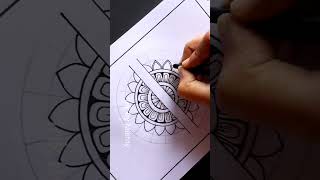 Mandala art | mandala art for beginners | shorts | youtube shorts