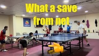 Epic save from netball#Pingpong#Table Tennis