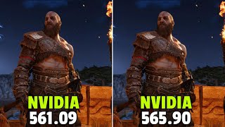 Nvidia Drivers (561.09 vs 565.90) Test in 6 Games RTX 3060Ti