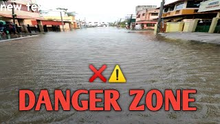 ❌❌DANGER ZONE❌❌ Alert🚨 #chennairain #Chennaiflood2021 #kattupakam