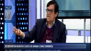 Entrevista al Dr. Ciro Maguiña: "Infecciónes por ameba"