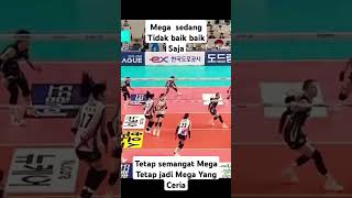 Mega!!semangat kita selalu mendukung mu #mega #redsparks #megatron #megawatihangestri #volleyball