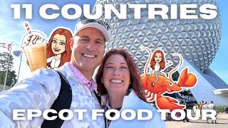 11 Countries in ONE Day | Eat Your Way Through Disney’s EPCOT | Flower & Garden 2024 #emptynester