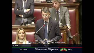 Interventi dell’On Mandelli durante il voto sugli emendamenti del Decreto Genova