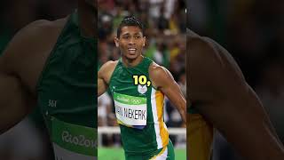 The Only Sprinter to Run Sub-10, Sub-20, Sub-31, and Sub-44 in 100m to 400m! #shorts