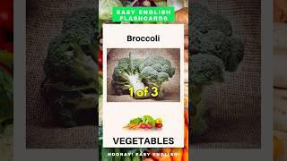 Pt 1 of 3. Learn Names of Common Vegetables in American English Vocabulary. Short. #learnenglish