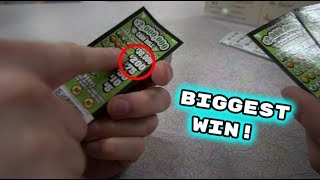 BIGGEST LOTTERY PULL TAB WIN!!!!