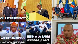 🛑Agenda noir de fatshi face à kagame en France, la carte à changer+CENCO se dit prêt à collaborer