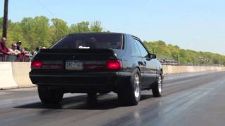 76mm Turbo Mustang passes at KP Tuning Track Rental 5-5-13