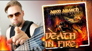 Amon Amarth - Death In Fire (Guitar Cover) W/TABS