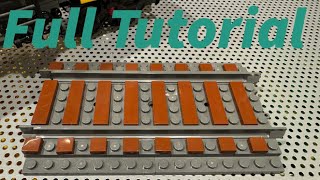 How To Ballast LEGO Train Track (Full Tutorial)