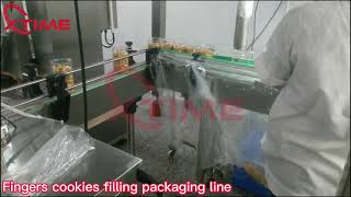 Fingers cookies filling line