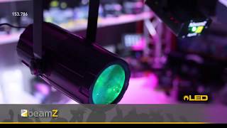 BeamZ Light Package 4: Moon Flower + Laser Red and Green + Stroboscope 150W